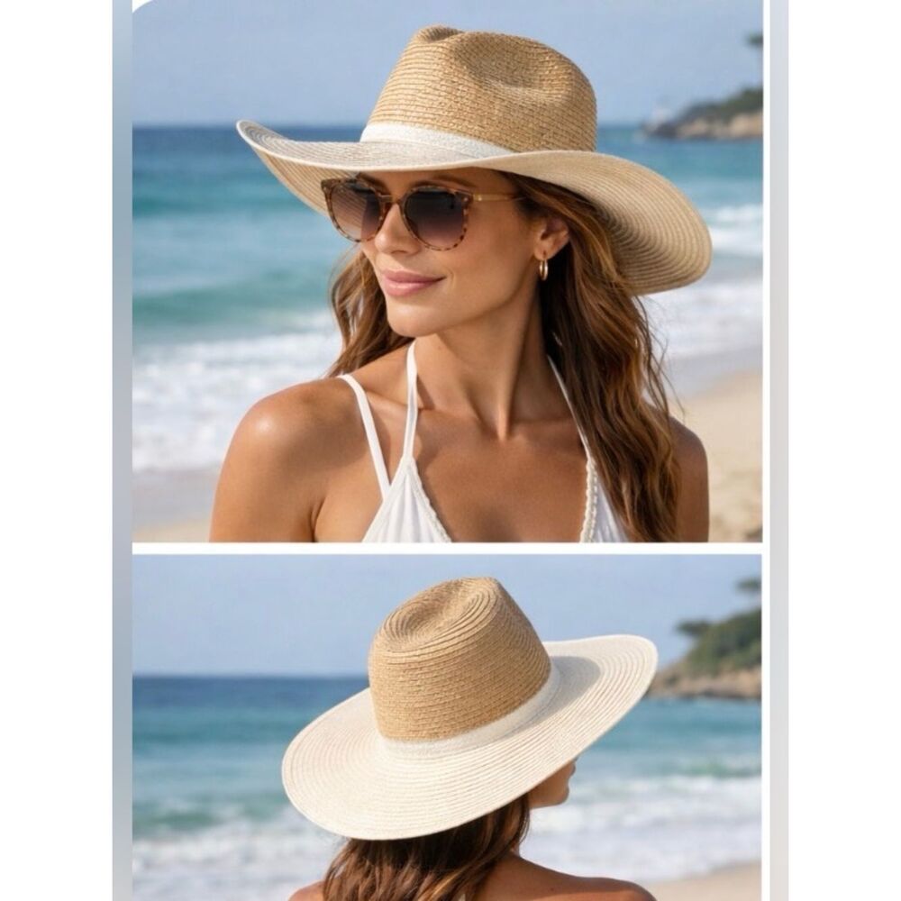 Magid Hats Wide Brim Packable Floppy Beach Sun Hat
